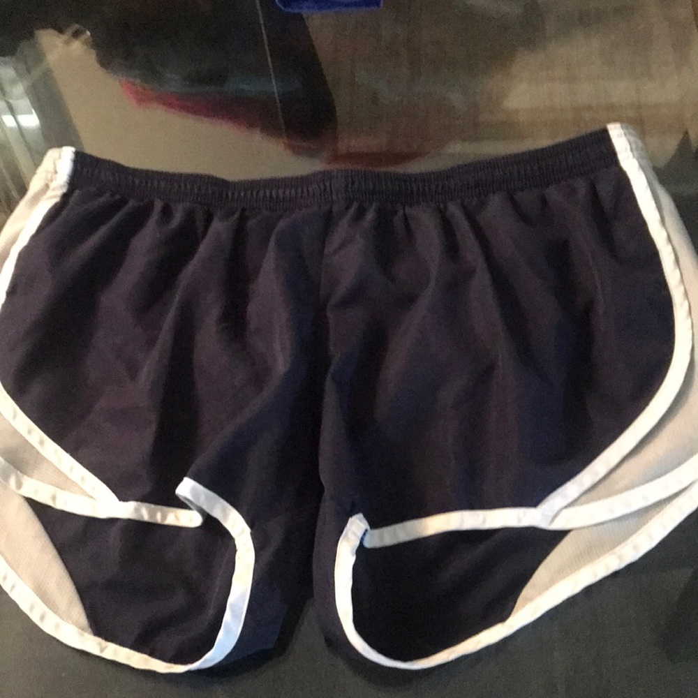 BLUE AND GRAY SHORTS